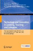 Technology and Innovation in Learning, Teaching and Education