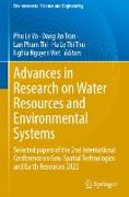 Advances in Research on Water Resources and Environmental Systems