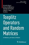 Toeplitz Operators and Random Matrices