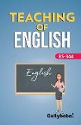 ES-344 Teaching Of English