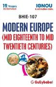 BHIE-107 Modern Europe (Mid Eighteenth to Mid Twentieth Centuries)