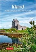 Irland Wochenplaner 2024. Landschafts-Wandkalender zum Eintragen mit 53 atemberaubenden Fotografien der schönsten Plätze Irlands. Terminkalender 2024 Wand