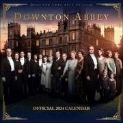 Downton Abbey Broschurkalender 2024. Der Foto-Wandkalender für alle Fans der britischen Serie. 30,5 x 30,5 cm