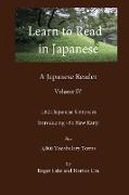 Learn to Read in Japanese, Volume IV