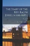 The Diary of the Rev. Ralph Josselin 1616-1683 (, Volume 15