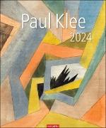 Paul Klee Kalender 2024. Großer Wandkalender mit bekannten und selten gezeigten Werken des vielseitigen Künstlers. Kunstkalender im Großformat 46x55 cm