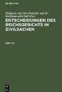 Entscheidungen des Reichsgerichts in Zivilsachen. Band 29