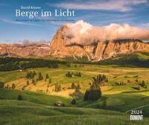 Berge im Licht 2024 – Wandkalender 60,0 x 50,0 cm – Spiralbindung