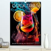 Cocktails - Bewährter Genuss neu interpretiert (hochwertiger Premium Wandkalender 2024 DIN A2 hoch), Kunstdruck in Hochglanz
