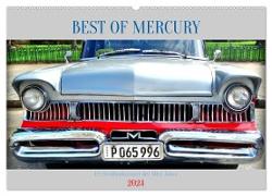 BEST OF MERCURY - US-Straßenkreuzer der 50er Jahre (Wandkalender 2024 DIN A2 quer), CALVENDO Monatskalender