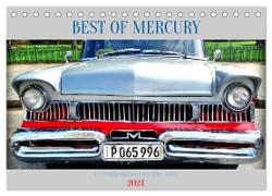 BEST OF MERCURY - US-Straßenkreuzer der 50er Jahre (Tischkalender 2024 DIN A5 quer), CALVENDO Monatskalender