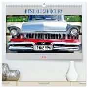 BEST OF MERCURY - US-Straßenkreuzer der 50er Jahre (hochwertiger Premium Wandkalender 2024 DIN A2 quer), Kunstdruck in Hochglanz