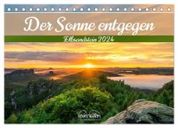 Der Sonne entgegen ¿ Elbsandstein (Tischkalender 2024 DIN A5 quer), CALVENDO Monatskalender