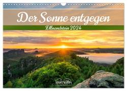 Der Sonne entgegen ¿ Elbsandstein (Wandkalender 2024 DIN A3 quer), CALVENDO Monatskalender