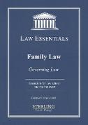Family Law, Governing Law