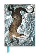 Angela Harding: Fishing Otter (Foiled Blank Journal)