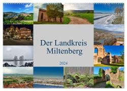 Der Landkreis Miltenberg (Wandkalender 2024 DIN A2 quer), CALVENDO Monatskalender
