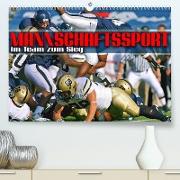 Mannschaftssport - im Team zum Sieg (hochwertiger Premium Wandkalender 2024 DIN A2 quer), Kunstdruck in Hochglanz