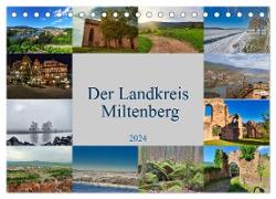 Der Landkreis Miltenberg (Tischkalender 2024 DIN A5 quer), CALVENDO Monatskalender