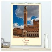 Siena - Impressionen (hochwertiger Premium Wandkalender 2024 DIN A2 hoch), Kunstdruck in Hochglanz