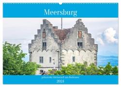 Meersburg - pittoreske Kleinstadt am Bodensee (Wandkalender 2024 DIN A2 quer), CALVENDO Monatskalender