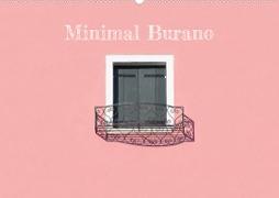 Minimal Burano (Wandkalender 2024 DIN A2 quer), CALVENDO Monatskalender