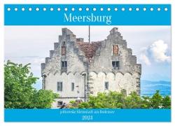 Meersburg - pittoreske Kleinstadt am Bodensee (Tischkalender 2024 DIN A5 quer)