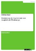 Bestimmung der Regelenergie zum Ausgleich der Windenergie