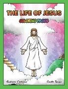 The life of Jesus - Coloring book and words to trace
