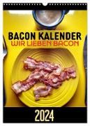 Bacon Kalender - Wir lieben Bacon (Wandkalender 2024 DIN A3 hoch)