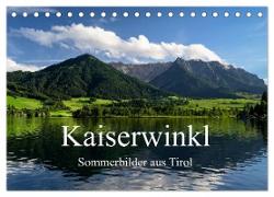 Kaiserwinkl - Sommerbilder aus Tirol (Tischkalender 2024 DIN A5 quer), CALVENDO Monatskalender