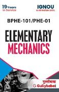 BPHE-101/PHE-01 Elementary Mechanics