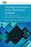 Advising Governments in the Westminster Tradition