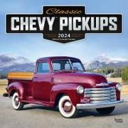 CLASSIC CHEVY PICKUPS 2024 SQUARE FOIL