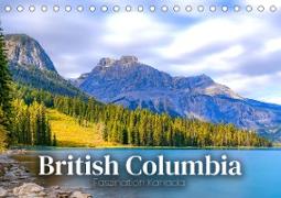 British Columbia - Faszination Kanada (Tischkalender 2023 DIN A5 quer)