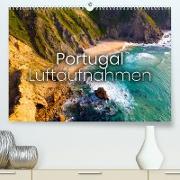 Portugal Luftaufnahmen (Premium, hochwertiger DIN A2 Wandkalender 2023, Kunstdruck in Hochglanz)