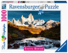 Ravensburger Puzzle - Fitz Roy, Patagonien - 1000 Teile Puzzle, Beautiful Mountains Collection, für Erwachsene und Kinder ab 14 Jahren