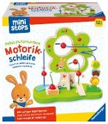 Ravensburger ministeps 4579 Pelles putzmuntere Motorikschleife, fantasievolles Motorikspielzeug aus Holz, mit 2 Drahtschleifen, Baby-Spielzeug ab 1 Jahr