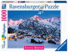 Ravensburger Puzzle - Berner Oberland, Mürren - 1000 Teile Puzzle, Beautiful Mountains Collection, für Erwachsene und Kinder ab 14 Jahren
