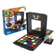 ThinkFun - Rubik's Race 2023 - Überarbeitete Ausgabe. Die Herausforderung für Fans des original Rubik's Cubes, temporeiches Spiel für 2 Spieler, Denkspiel für Erwachsene und Kinder ab 7 Jahren