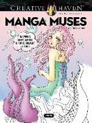 Creative Haven Manga Muses Coloring Book