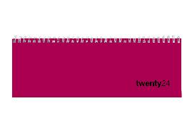 Biella Pultkalender Colorful, Wire-O,pink 2024