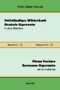 Vollständiges Wörterbuch Deutsch-Esperanto in drei Bänden. Band 3 (S-Z)