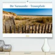 Die Normandie - Traumpfade (hochwertiger Premium Wandkalender 2024 DIN A2 quer), Kunstdruck in Hochglanz