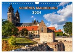 Schönes Magdeburg (Wandkalender 2024 DIN A4 quer), CALVENDO Monatskalender
