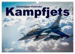 Kampfjets - Düsenjäger-Kalender (Wandkalender 2024 DIN A3 quer), CALVENDO Monatskalender