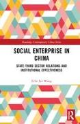 Social Enterprise in China