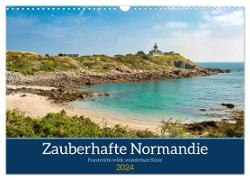 Zauberhafte Normandie: Frankreichs wilde, wunderbare Küste (Wandkalender 2024 DIN A3 quer), CALVENDO Monatskalender