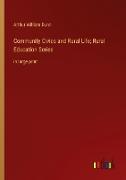 Community Civics and Rural Life, Rural Education Series