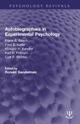 Autobiographies in Experimental Psychology